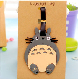 Animal Cartoon Silica Gel Suitcase ID Addres Holder Baggage