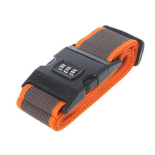 Load image into Gallery viewer, Adjustable Travel Luggage Password Lock Nylon Belt Strap Band Multicolor