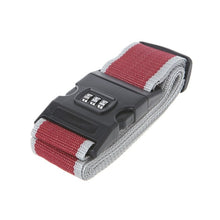 Load image into Gallery viewer, Adjustable Travel Luggage Password Lock Nylon Belt Strap Band Multicolor