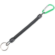 Load image into Gallery viewer, Spring Coiled Lanyard For Key Chain Phone Passport Pouch Wallet Purse