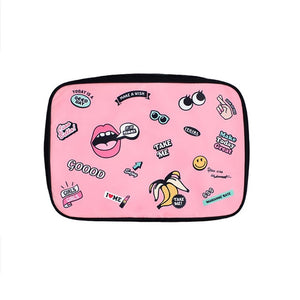 Woman Storage Bag Cartoon Boarding Bag