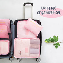 Load image into Gallery viewer, Luggage Packing Organizer Set Travel Mesh Bag