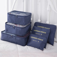 Load image into Gallery viewer, Luggage Packing Organizer Set Travel Mesh Bag