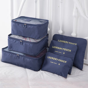 Luggage Packing Organizer Set Travel Mesh Bag